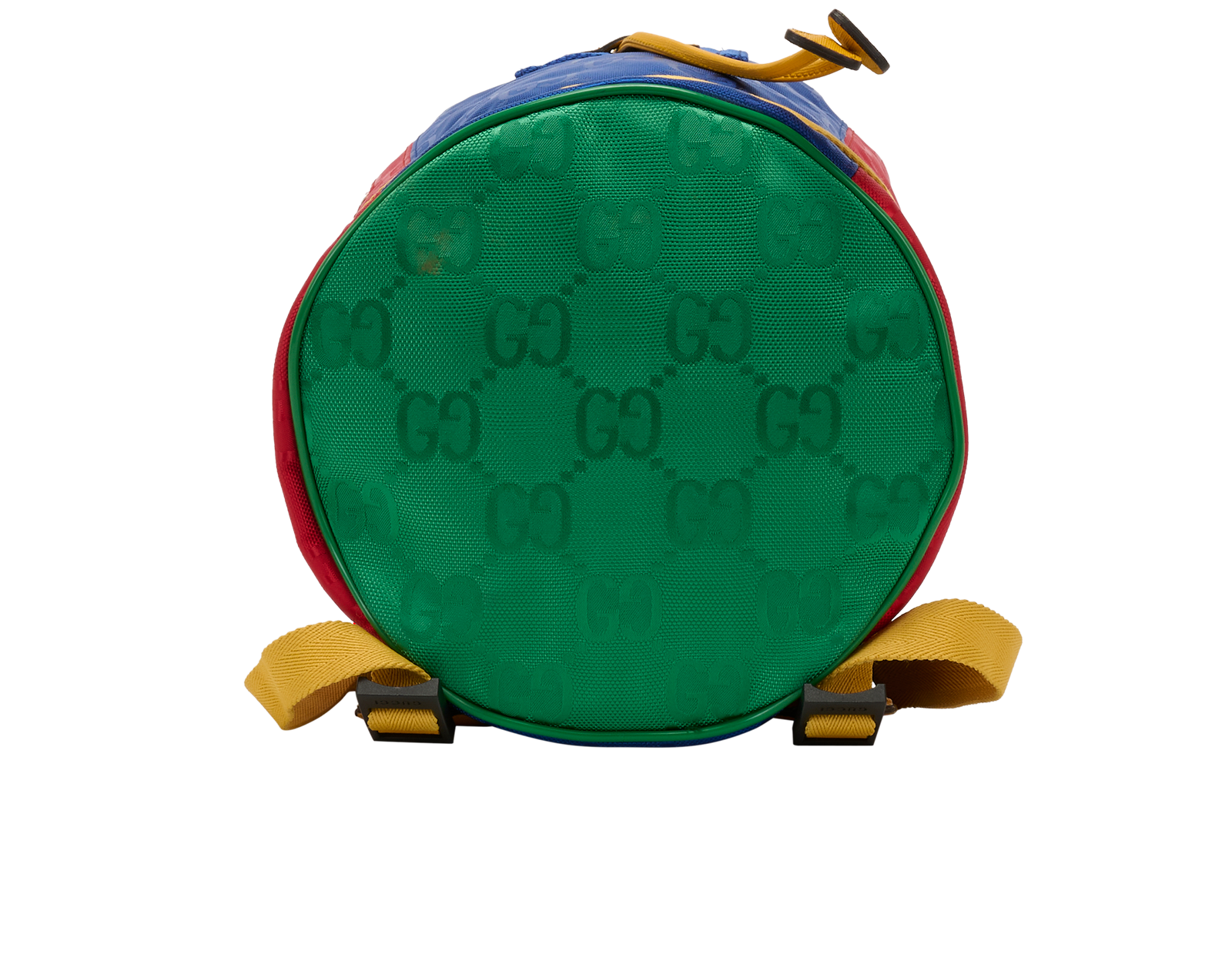 GG Colour Block Backpack, &pound;350, Handbags, Blue/Green/Red/Yellow, Nylon, Top view